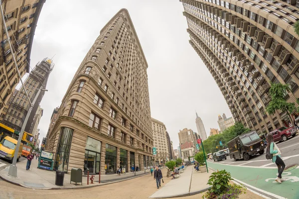 Edifício Flatiron em Nova York — Fotografia de Stock