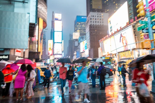 Éjszaka a Times Square, New York-i — Stock Fotó