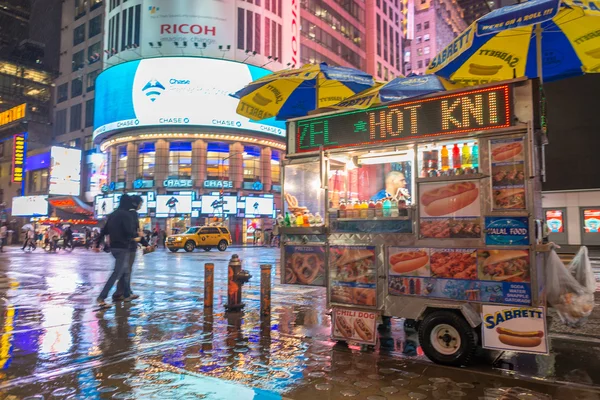 Gece Times Square New York — Stok fotoğraf