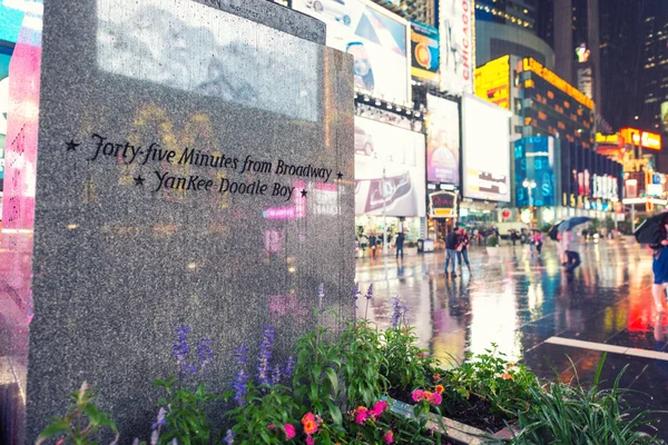 Lumières de Times Square à New York — Photo