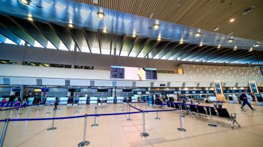 Perth, Avustralya - 12 Eylül 2023: Perth Uluslararası Havaalanı.