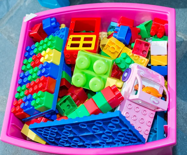 Colourful building blocks — Stock Photo, Image