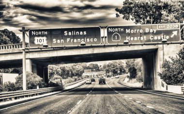 San Francisco 'ya giden ana yol.