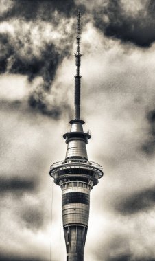 Gökyüzü Kulesi, Auckland, Yeni Zelanda.