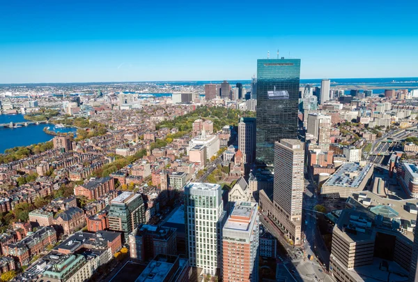 Hermoso horizonte de Boston, Massachusetts — Foto de Stock