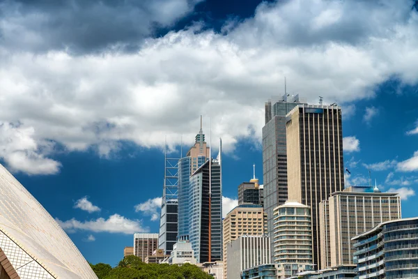 Sydney budovy a panorama města — Stock fotografie