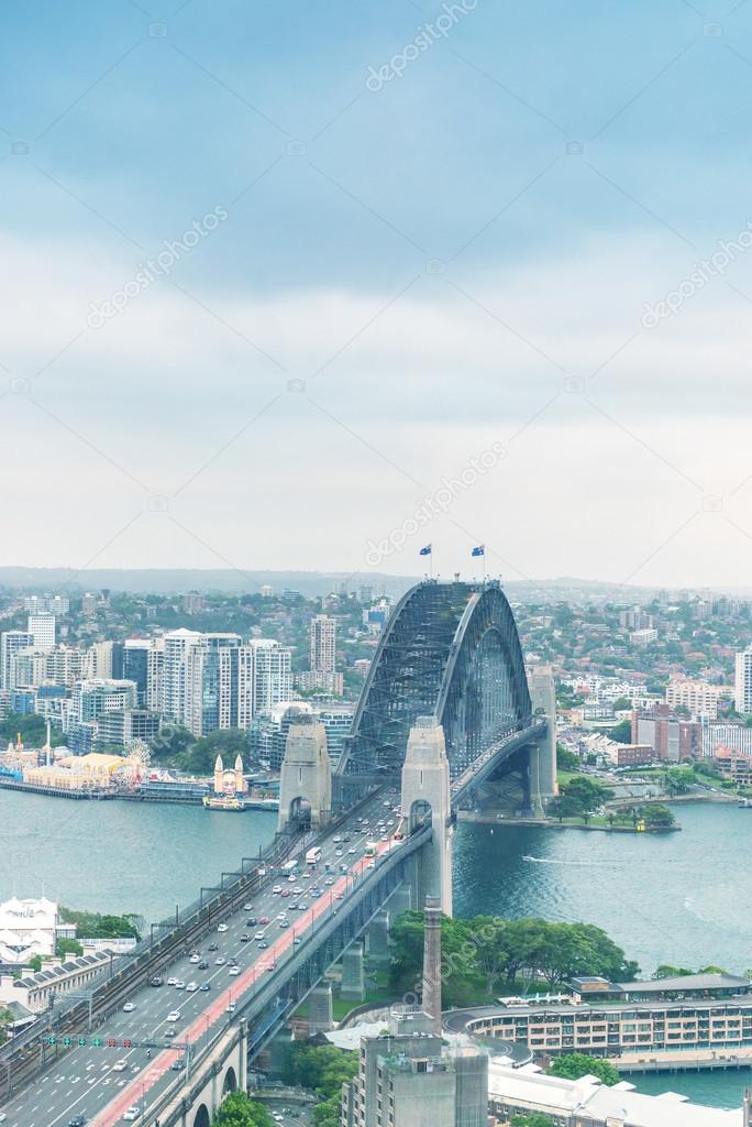 Sydney, New South Wales. City skyline on a beautiful day
