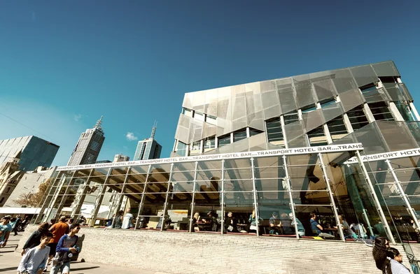 Federation Square in Melbourne, Australia — Stock Photo, Image