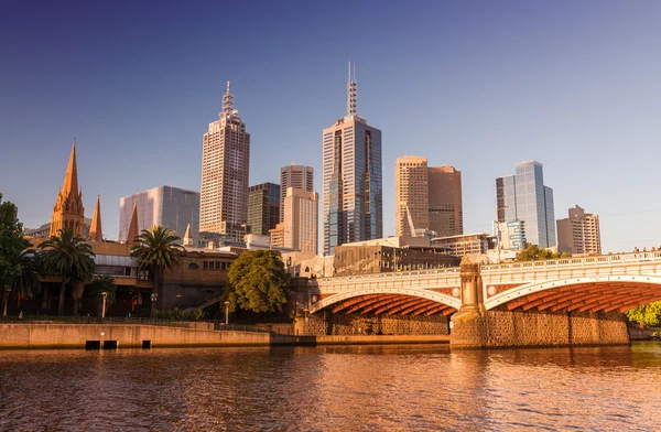 멜버른, 오스트레일리아의 현대 건축 — 스톡 사진
