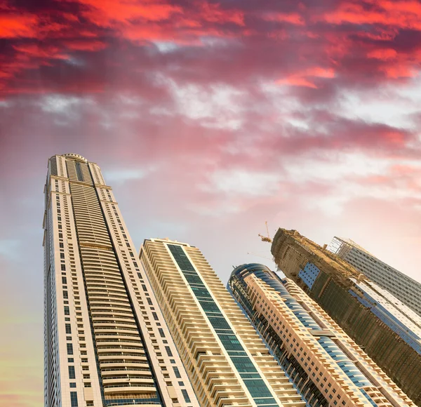 Grattacieli alti Dubai Marina — Foto Stock