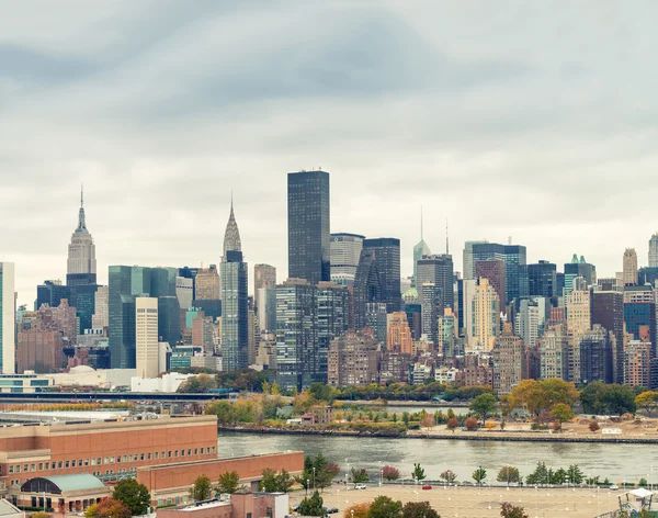 Midtown Manhattan weergave, New York — Stockfoto