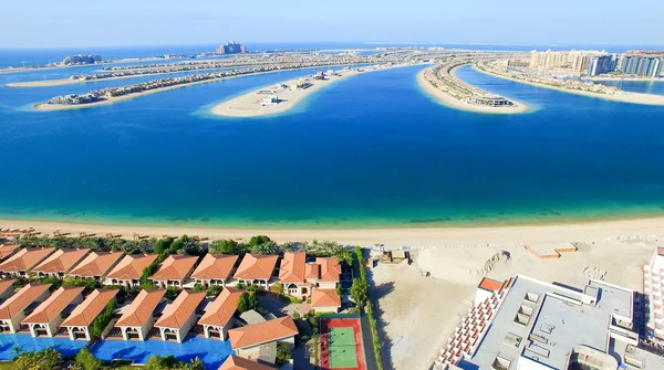 Dubai Jumeirah Palm, vista aérea —  Fotos de Stock