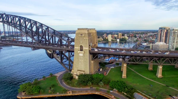 Sydney vista aérea de helicóptero — Fotografia de Stock