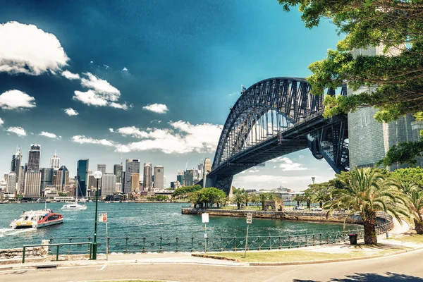Sydney Liman Köprüsü, Yeni Güney Galler — Stok fotoğraf