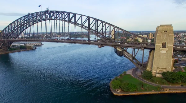 Sydney Harbour view från helikopter — Stockfoto