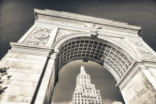 Arco no Washington Square Park — Fotografia de Stock