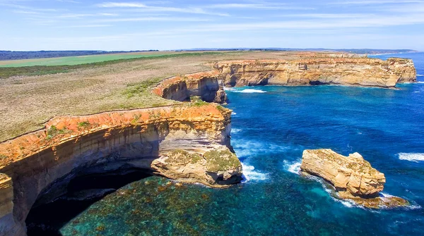 ภูมิทัศน์ถนน Great Ocean ในออสเตรเลีย — ภาพถ่ายสต็อก