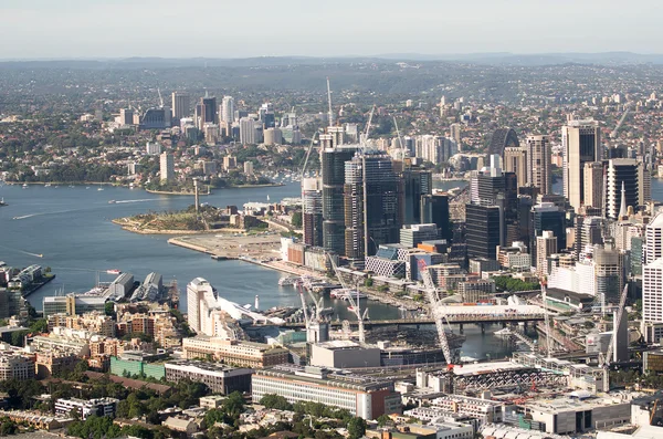 Güzel Sydney hava manzara — Stok fotoğraf