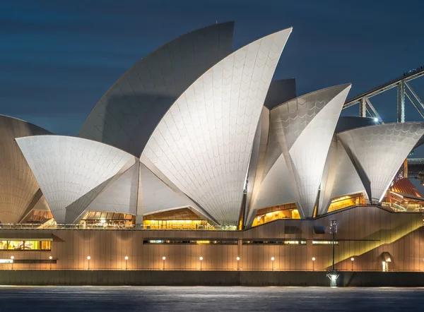 Sydney - 16 października 2015: Widok na słynny Sydney Harbour. PW — Zdjęcie stockowe