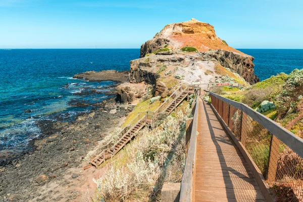 Wybrzeża Cape Schanck w Australii — Zdjęcie stockowe