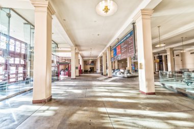 New York City - 21 Ekim: İç görünüm göç Müzesi 