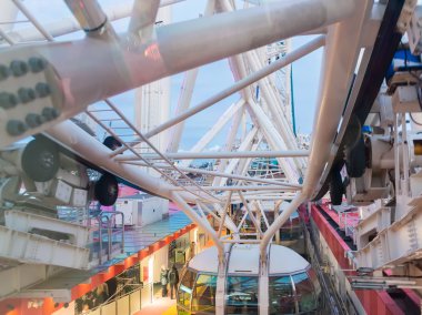 Melbourne, Avustralya - 17 Ekim 2015: Melbourne Star olan bir
