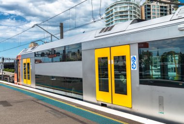 Metro İstasyonu iç Sydney, Avustralya