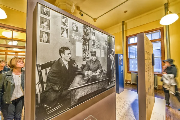 NUEVA YORK CITY - 21 DE OCTUBRE: Vista interior del Museo de Inmigración —  Fotos de Stock