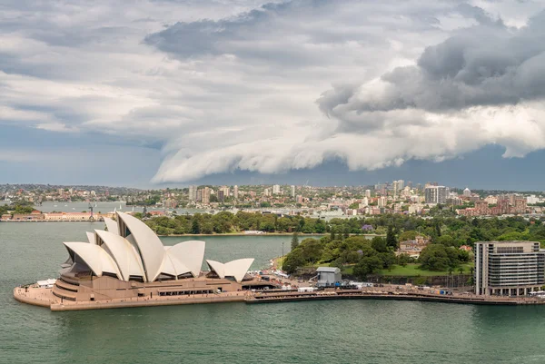 Sydney - 7 November 2015: Utsikt över panoramautsikt över staden. Sydney lockar — Stockfoto