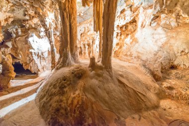Stalactite Formations - The Jenolan Caves clipart