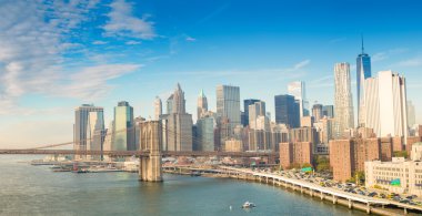 New York şehrinin silüeti