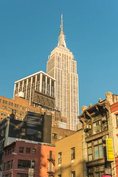 Κτίρια Μανχάταν στη Νέα Υόρκη — Φωτογραφία Αρχείου