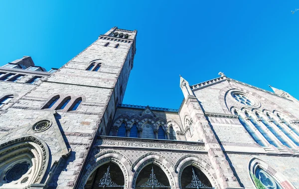 Gevel van de oude Zuid-kerk in Boston, Ma — Stockfoto