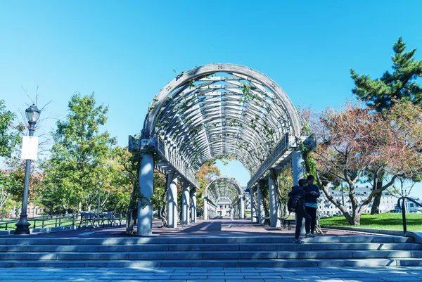 Christopher Columbus Waterfront Park, Boston — Stock fotografie