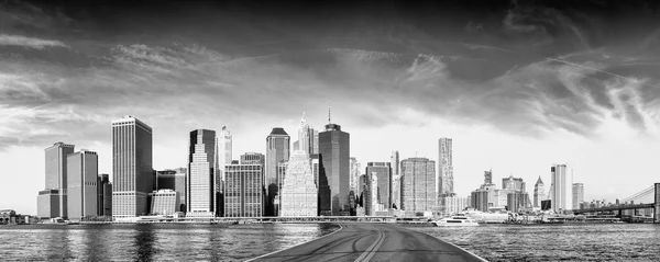 Skyline von New York City — Stockfoto