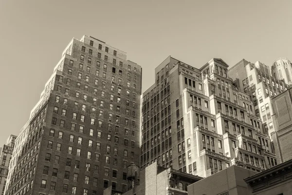 Buildings of Manhattan. New York skyline — Stock Photo, Image