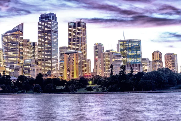 Panorama města Sydney — Stock fotografie