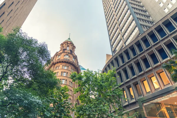 Edificios de Sydney. Maravilloso horizonte de la ciudad —  Fotos de Stock