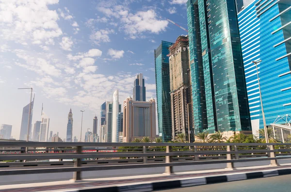 Небо Дубая, ОАЭ — стоковое фото