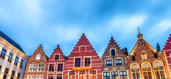 Old medieval homes in Grote Markt — Stock Photo, Image