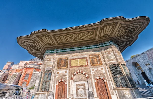 Fontän av Sultan Ahmed, Istanbul — Stockfoto