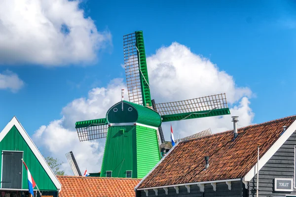 Windmill of Zaanse Schans, Holland — Stock Photo, Image