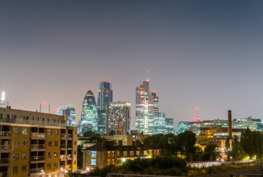 London City. Finans ve iş merkezlerinin