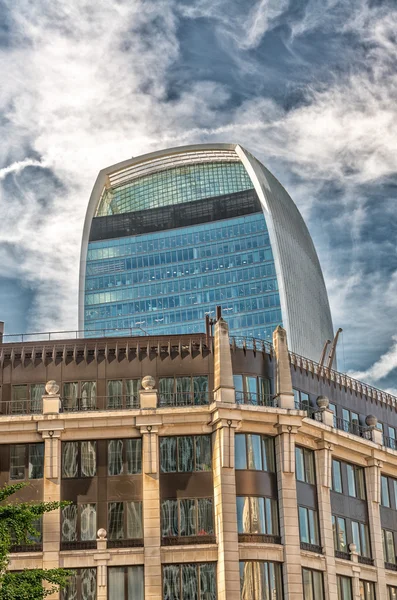 London City. Finanz- und Geschäftsviertel — Stockfoto