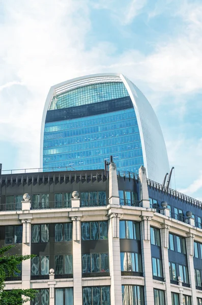 City of London. Prowadzi centrum global Finance — Zdjęcie stockowe