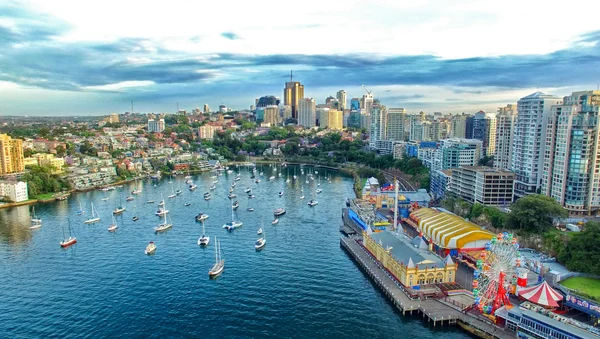 Sydney city panorama — Stockfoto