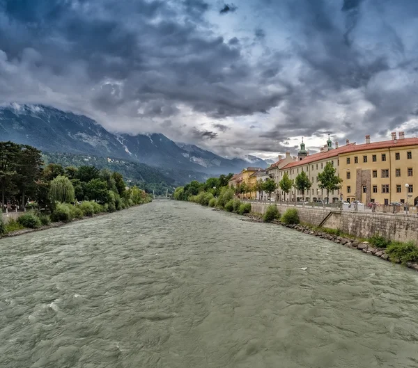 Innsbruck, Avusturya. Şehir manzarası — Stok fotoğraf