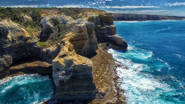 Great Ocean Road partvonal, Ausztrália — Stock Fotó