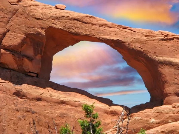 Formation de l'arche à Arches NP, USA — Photo