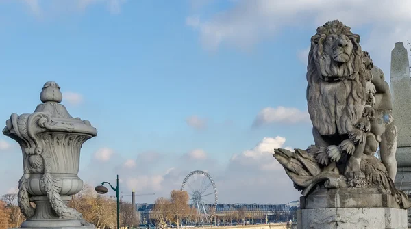 Sehenswürdigkeiten von Paris, Frankreich — Stockfoto